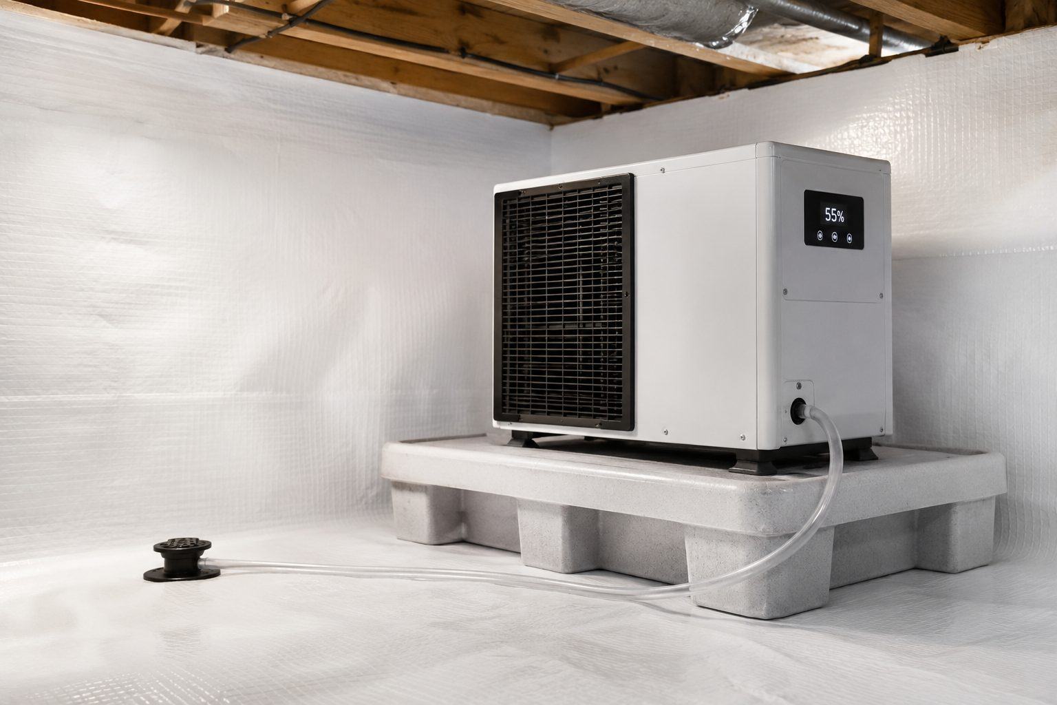 Crawl Space Dehumidifier Installation in Richmond, VA